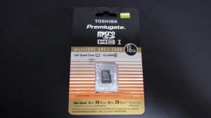 東芝 MicroSDHC UHS-1 16GB