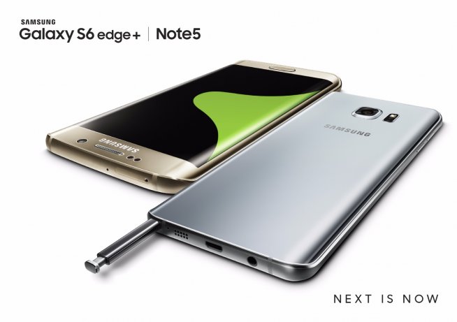 Galaxy S6 edge+_Note5_Gold_Silver_2P