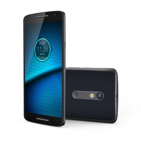 Droid Maxx 2 Deep Sea Blue Front and Back (1)