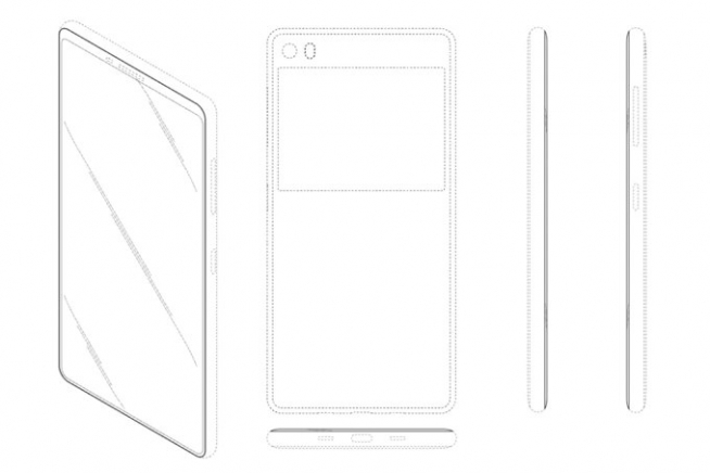 New-Samsung-Galaxy-patent-reveals-a-bezel-less-phone-with-two-screens