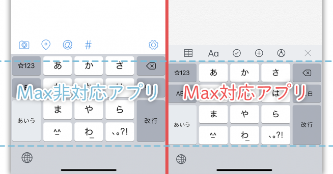 XS Max Keyboard