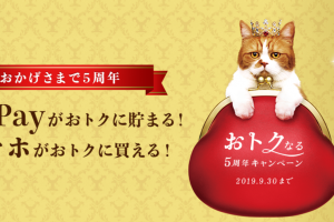 特価：ワイモバイル、5周年記念キャンペーンを開催。