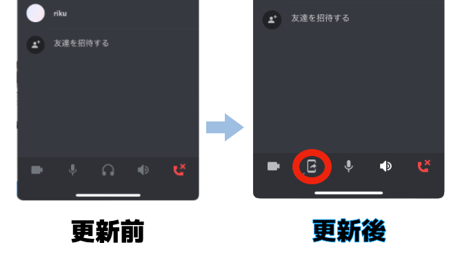 Discord 画面 共有 音声