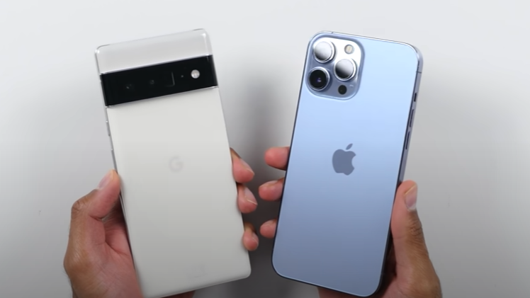 Pixel 6 Pro対iPhone 13 Pro Max、有名YouTuberによる比較評価は