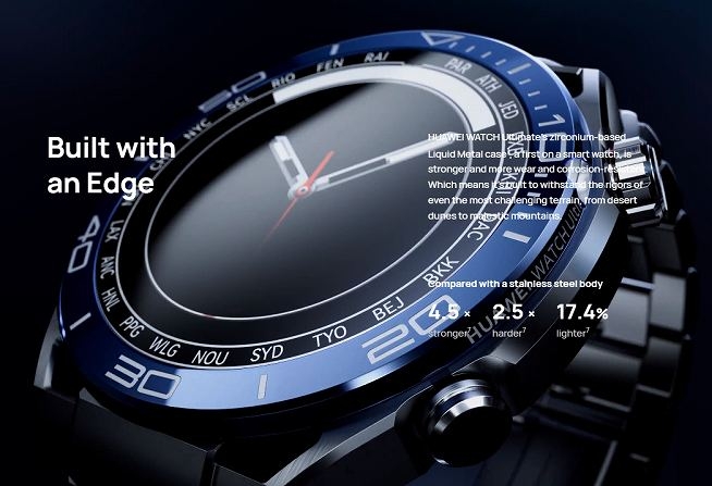 ファーウェイ、高価で高耐久な「HUAWEI Watch Ultimate」発表。 - すま