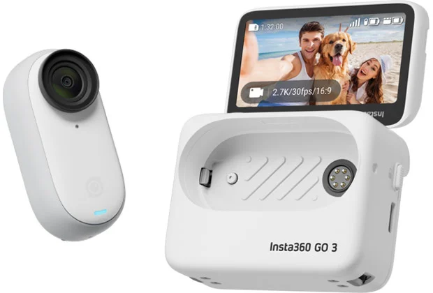 Insta360 GO 3」発表。分離可能、小型カメラとアクションカメラの一台2 ...