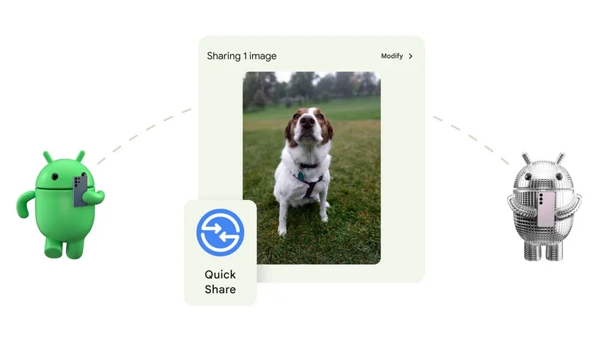 Nearby Share消滅。Androidのファイル共有は「Quick Share」に統合へ