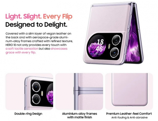 朗報】世界最安の折りたたみスマホ「Blackview Hero 10」登場！※ただし