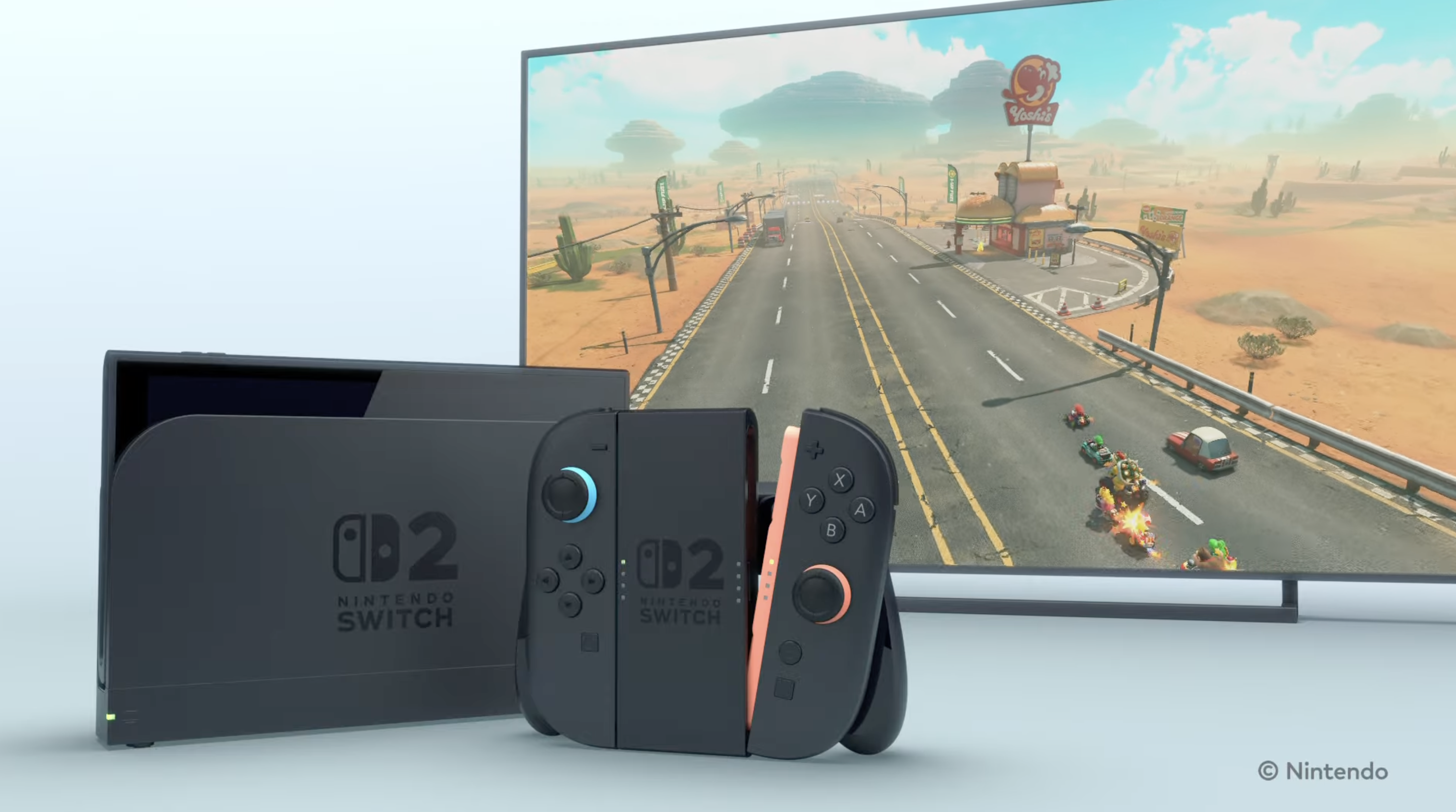 ニンテンドースイッチ2、正式発表！デカ画面、初代のゲームも互換性