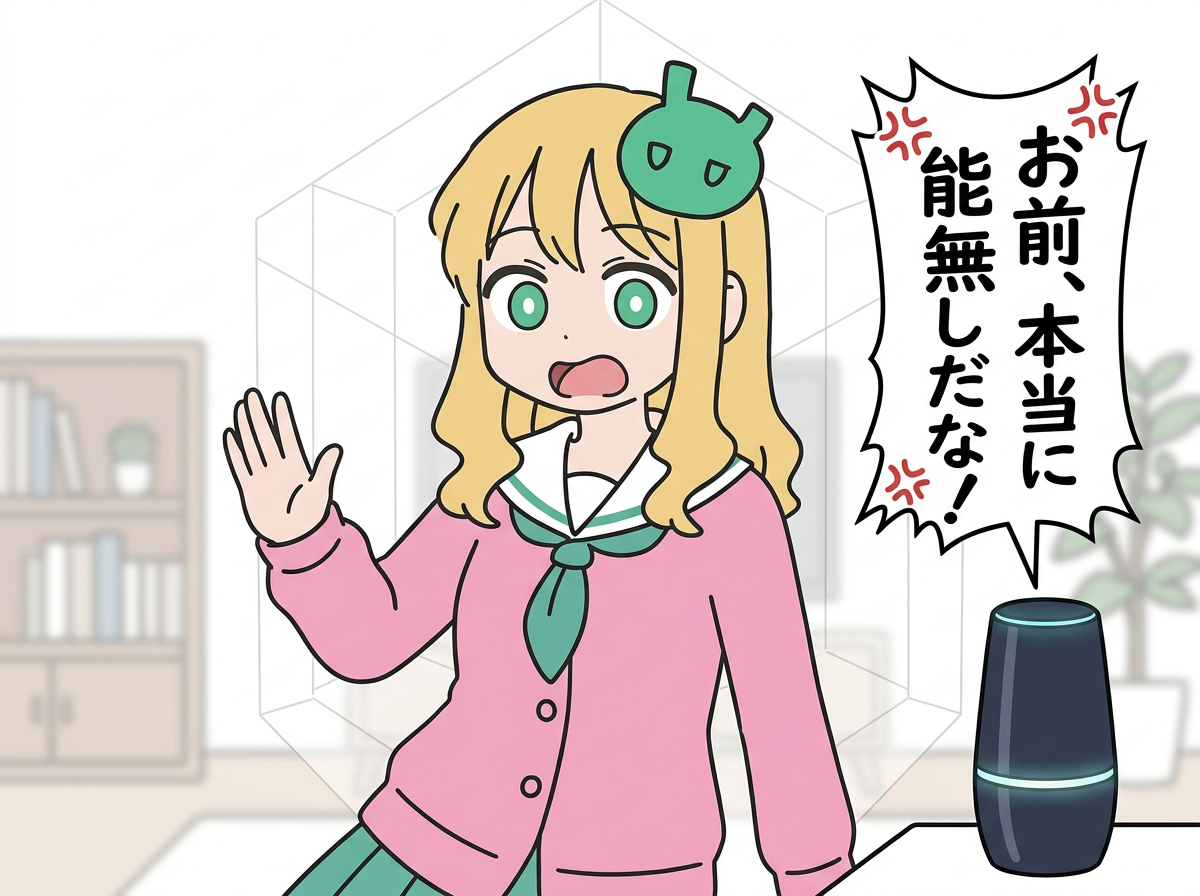 Alexa Plusに悪態をつく新パーソナリティ追加