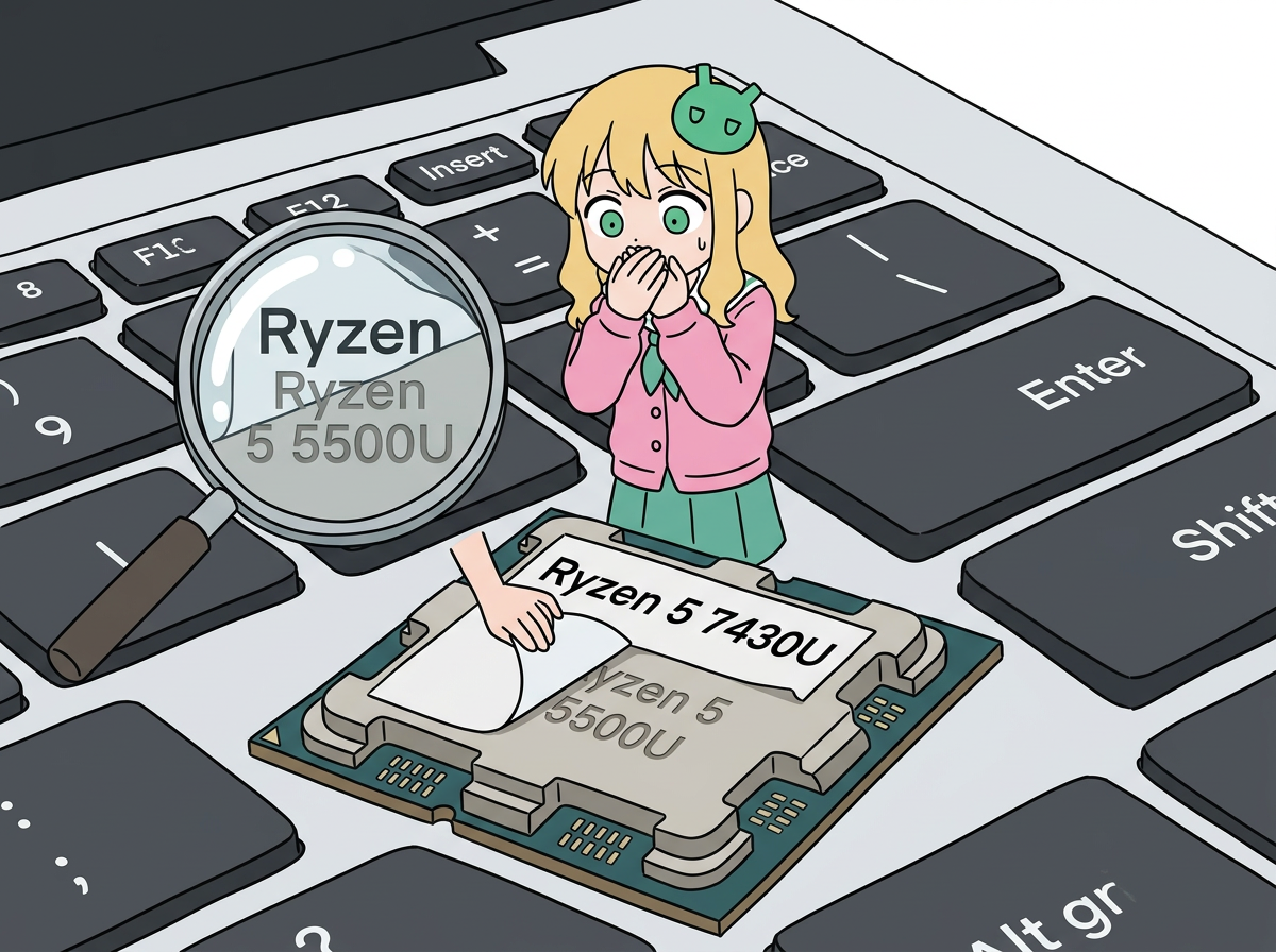 2026-03-14 Chuwi CoreBook PlusでもCPU偽装発覚ドイツ小売店購入品 chuwi-corebook-plus-cpu-fake-chip