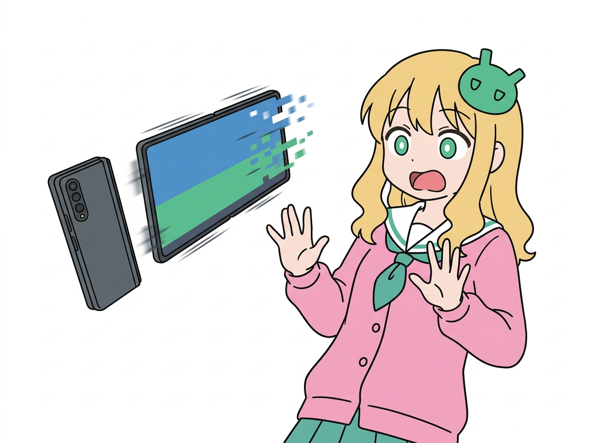 サムスン今年中に横広折りたたみスマホを投入か