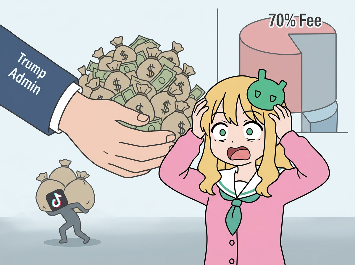 TikTok売却、トランプ政権が100億ドルの手数料徴収か