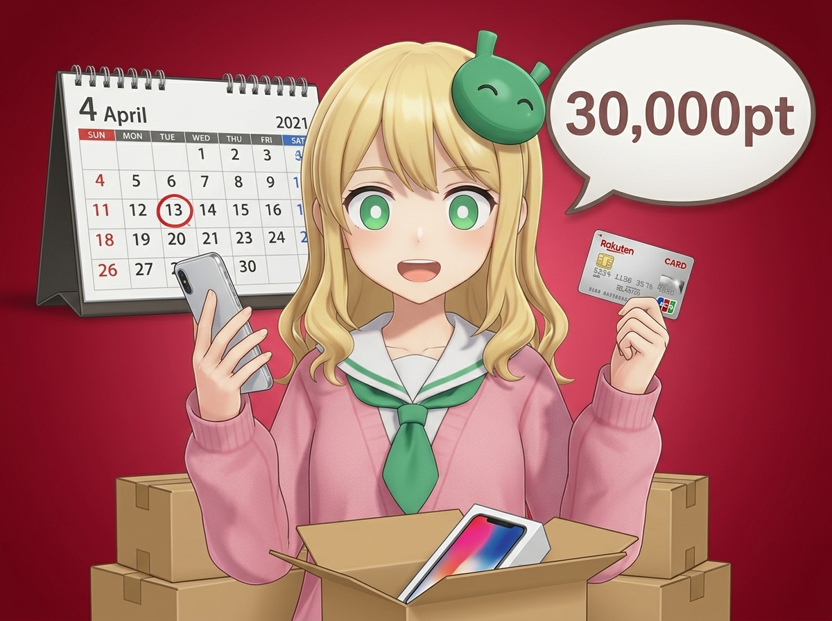 楽天マジ得フェスティバル楽天カード会員初回2万pt同時申込3万pt