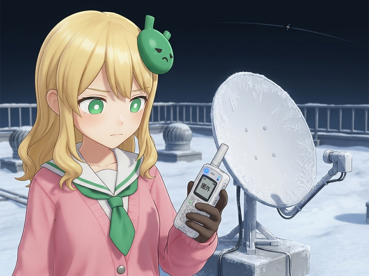 ドコモ衛星電話ワイドスターIII不具合発表0℃で圏外端末再起動ループ4月末修正予定