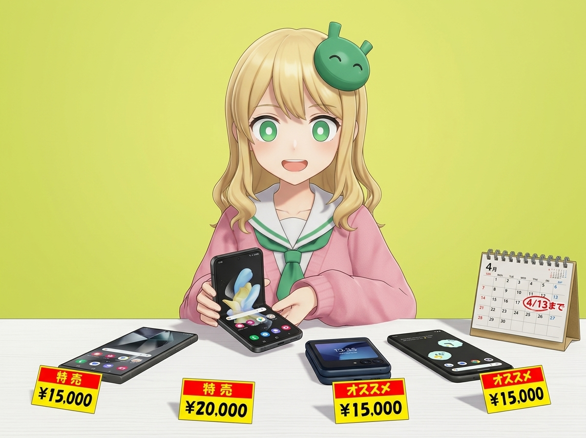 スマホ乗り換えドットコムキャッシュバックキャンペーン4月3日から13日まで