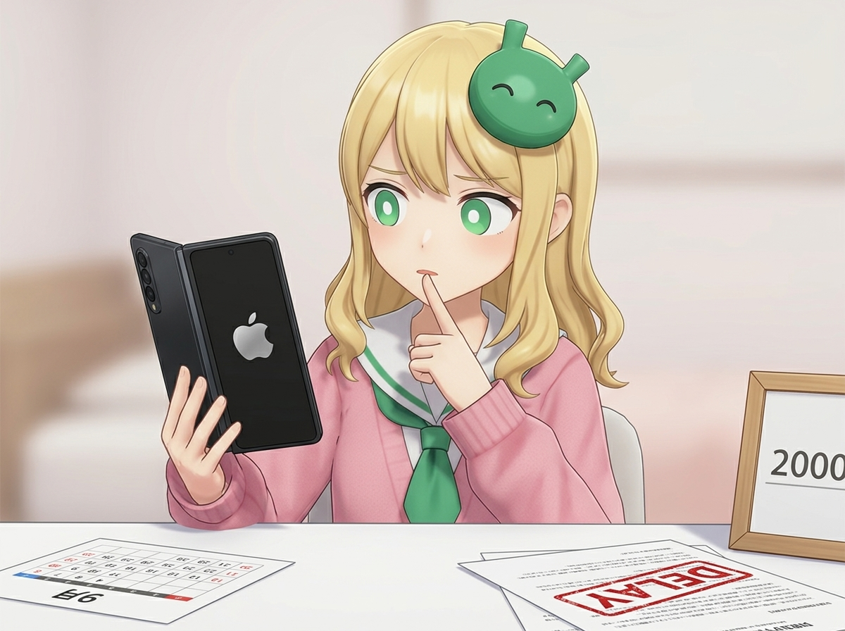 折りたたみiPhone9月発売へ遅延報道も最新情報では順調