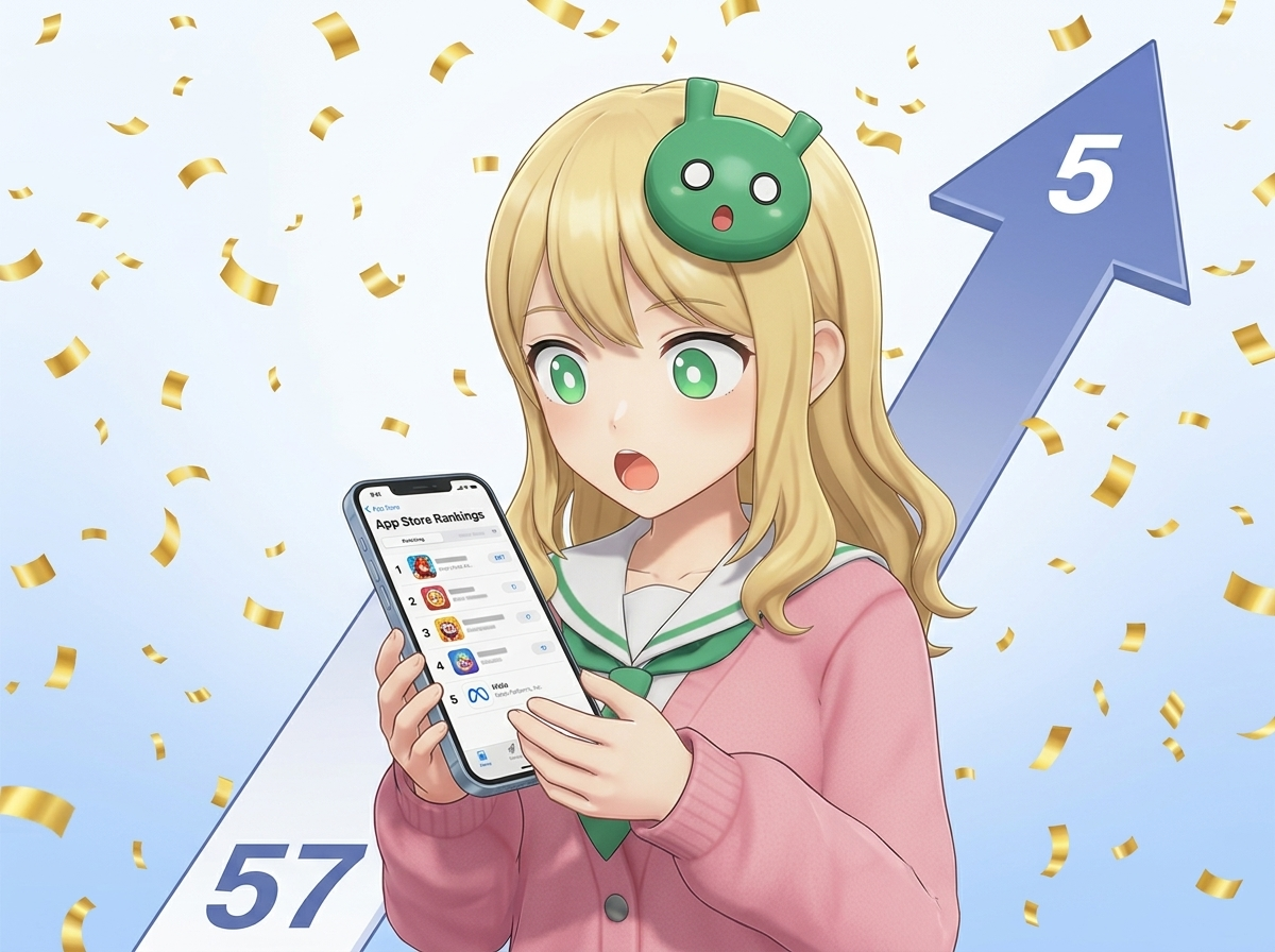 MetaAIが米AppStoreで5位に浮上