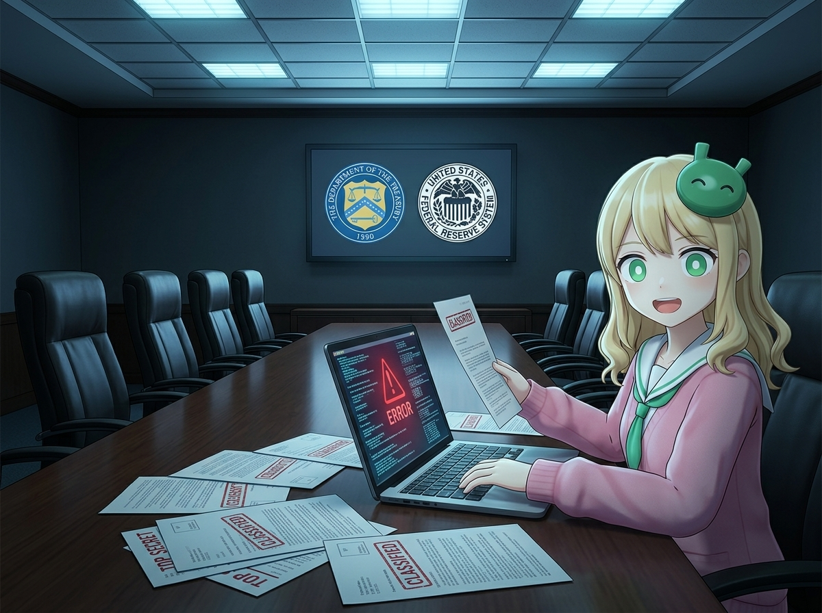 米財務長官とFRB議長がウォール街緊急招集Anthropic最新AIでサイバーリスク懸念