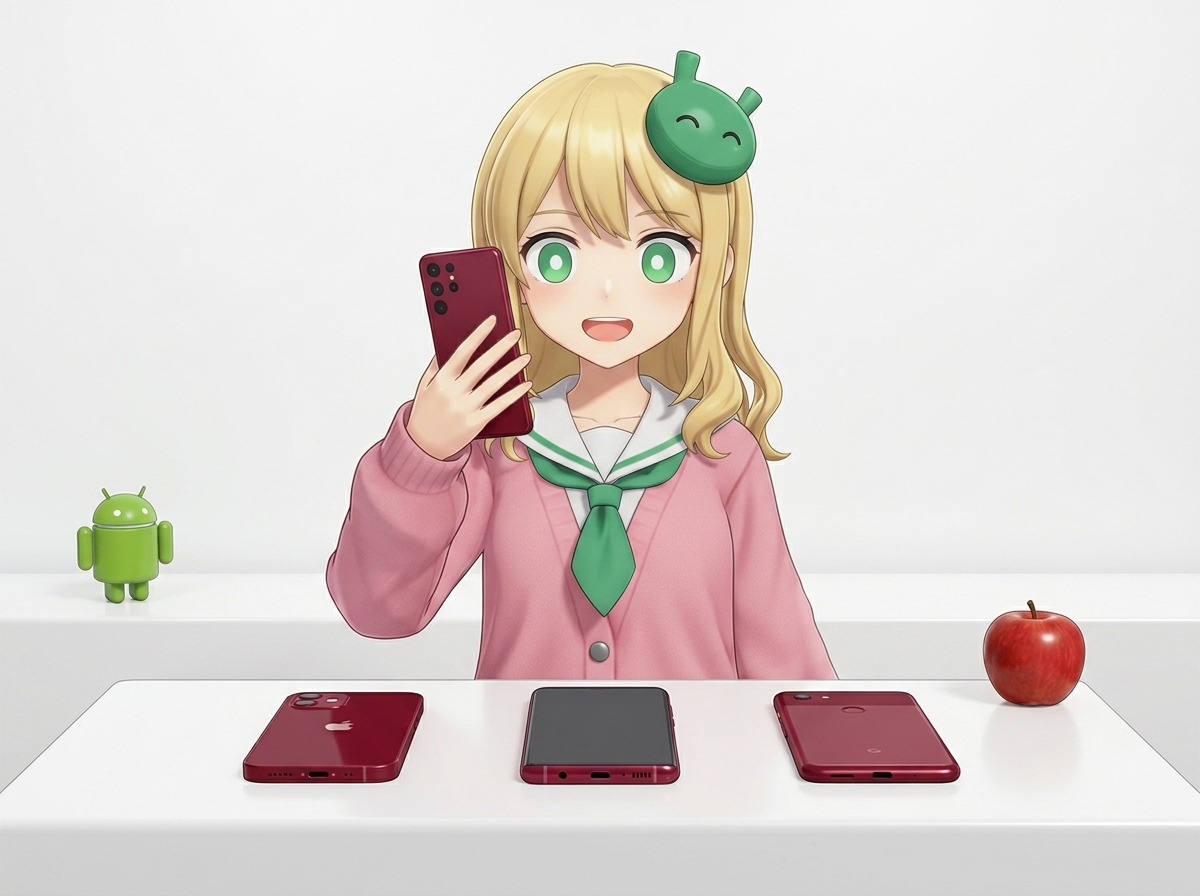 iPhone 18 Pro深紅化でAndroid旗艦も追随か