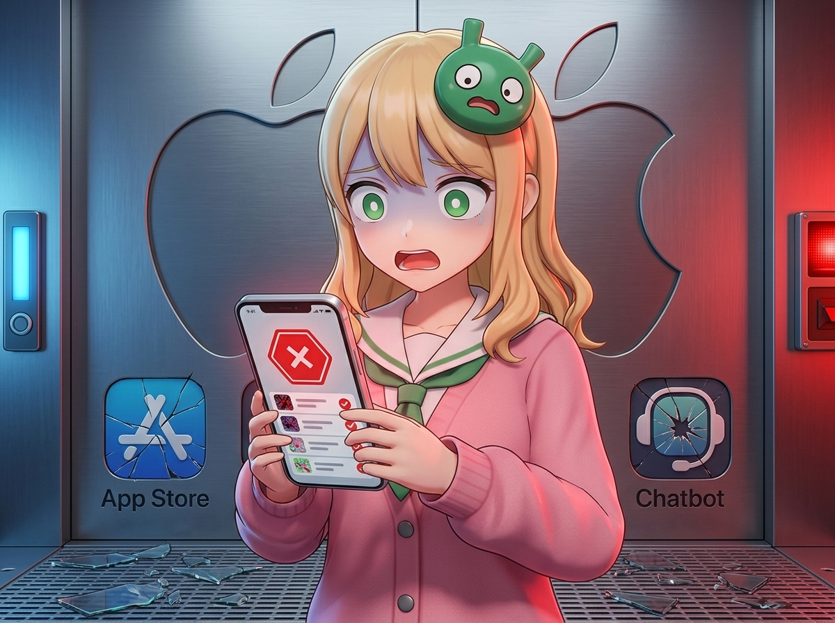 GrokディープフェイクでAppleがApp Store排除警告