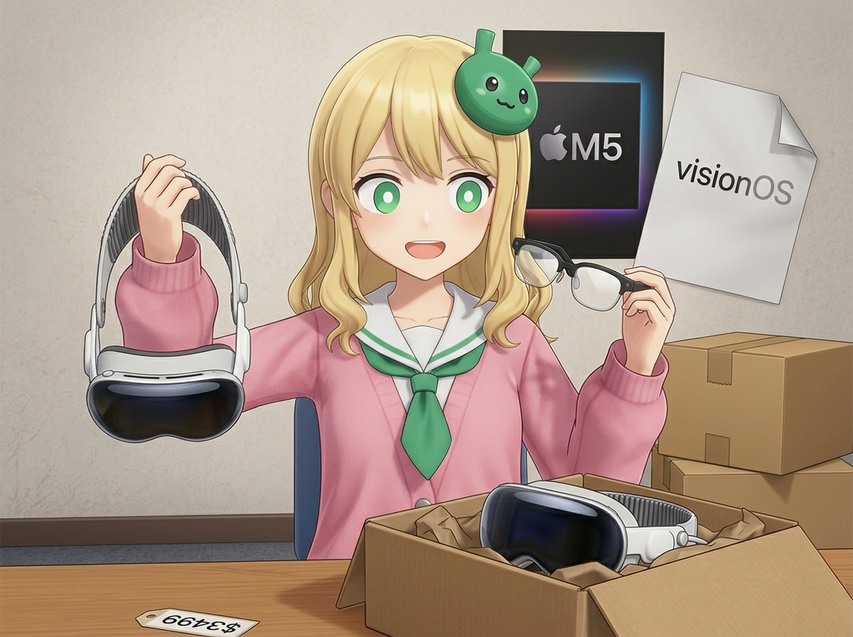 Apple、Vision Pro後継機の計画なしか 専任チーム再配置と報道