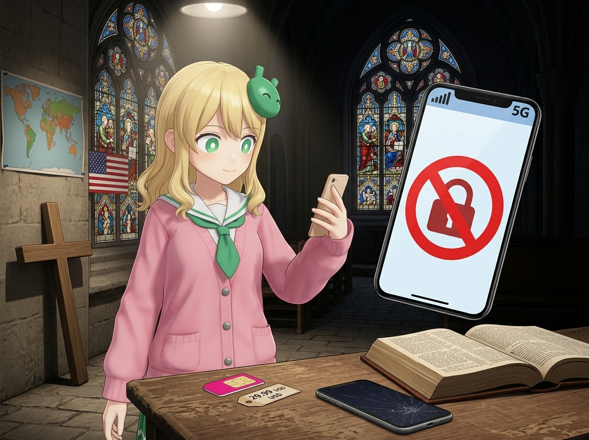 キリスト教向けMVNO「Radiant Mobile」登場、ポルノ遮断は解除不可