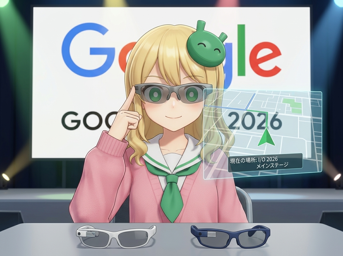 Google、Android XR搭載スマートグラス発表。2026年秋にオーディオ型ローンチ